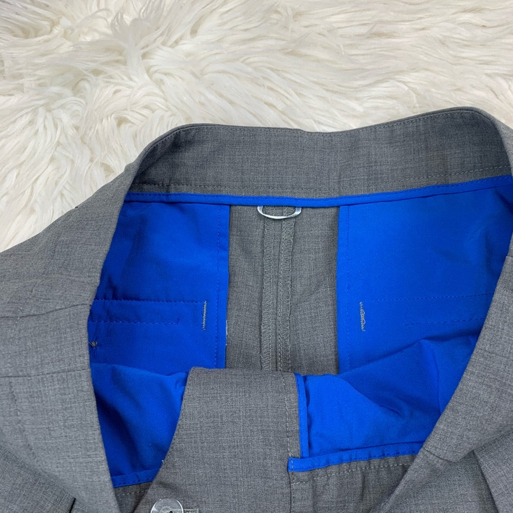 Kit & Ace Loose Is More Gray Wool Trouser Shorts - Picture 3 of 6